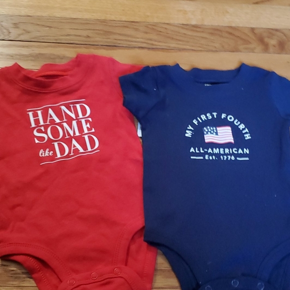 Carter's Other - NWT Baby Boy 4th of July Summer Onesies